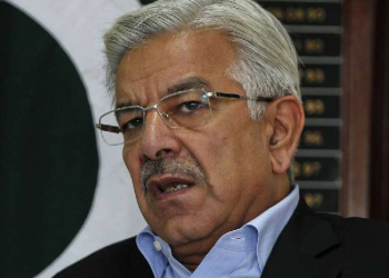 Defence Minister Khwaja Muhammed Asif