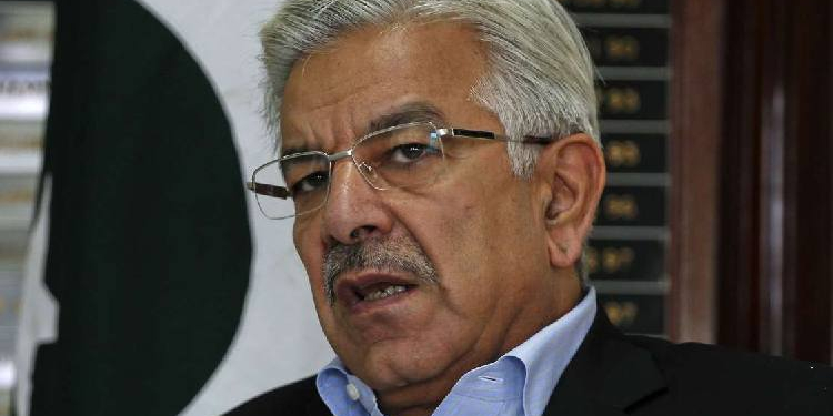 Defence Minister Khwaja Muhammed Asif
