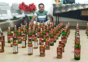 Foreign Liquor Seized