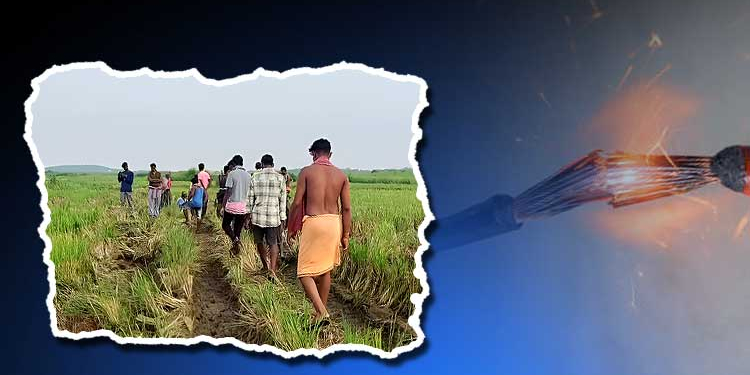 Farmer Electrocuted