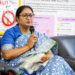 New Delhi: Delhi Chief Minister Rekha Gupta interacts with heads of government schools at GSKV School in Shalimar Bagh, New Delhi, on Friday, June 6, 2025. (Photo: IANS/X/@gupta_rekha)