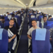 Yerevan: Indian students onboard a special flight after being evacuated from Iran under ‘Operation Sindhu’ from Yerevan, Armenia, on Wednesday, June 18, 2025. (Photo: IANS/X/@MEAIndia)