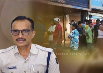 Excise Superintendent of Police (SP) Debashish Patel