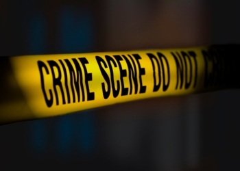 crime scene.