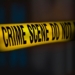 crime scene.