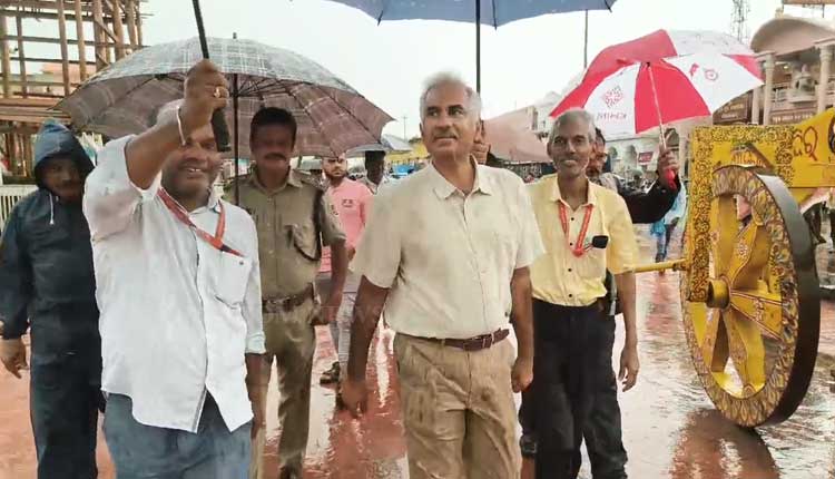 Odisha Chief Secretary Reviews Rath Yatra Preparations In Puri