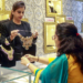New Delhi: A woman shops for gold on the occasion of Akshaya Tritiya in New Delhi on Tuesday, April 30, 2025. (Photo: IANS/Qamar Sibtain)