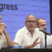 New Delhi: Bihar PCC President Rajesh Ram addresses a press conference at the AICC headquarters in New Delhi, Thursday, July 3, 2025. AICC Media & Publicity Chairman Pawan Khera and AICC Bihar In-charge Krishna Allavaru  also present. (Photo: IANS/Qamar Sibtain)