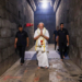 Gangaikonda Cholapuram: Prime Minister Narendra Modi arrives to offers prayers at the Brihadeeswara Shiv Temple, in Gangaikonda Cholapuram, Tamil Nadu on Sunday, July 27, 2025. (Photo: IANS/PMO)