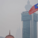 KUALA LUMPUR, Sept. 10, 2019 (Xinhua) -- Buildings are shrouded in haze in Kuala Lumpur, Malaysia, Sept. 10, 2019. Hundreds of schools were closed in Malaysia's Sarawak state after air quality dropped due to the ongoing haze, the state Education Department said on Tuesday. Air quality in several parts of the state were rated as "unhealthy" with the Air Pollution Index reading between 120 and 186 points, according to the country's Department of Environment. (Xinhua/Zhu Wei/IANS)