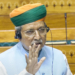 New Delhi: Union Minister of Law and Justice Arjun Ram Meghwal speaks in the Lok Sabha during the Monsoon Session of Parliament in New Delhi, Friday, August 01, 2025. (Photo: IANS/Sansad TV)