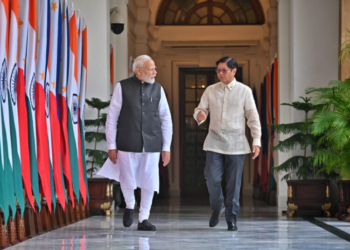 PM meets the President of the Republic of Philippines, Mr. Ferdinand Romualdez Marcos Jr. at Hyderabad House, in New Delhi on August 05, 2025.