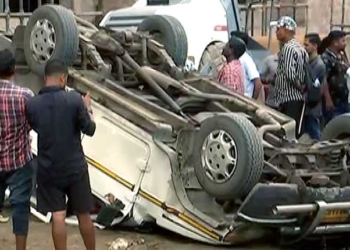 SUV Plunges