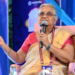 Jaipur: Chairperson of 'The Murty Trust' and renowned author Sudha Murthy speaks at the Jaipur Literature Festival in Jaipur on Thursday, January 30, 2025. (Photo: IANS/Ravishankar Vyas)