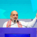 Gandhinagar: Union Home and Cooperation Minister Amit Shah speaks at the inauguration of the Startup Conclave 2025 at Mahatma Mandir in Gandhinagar, Gujarat, on Tuesday, September 23, 2025. (Photo: IANS/X/@Bhupendrapbjp)
