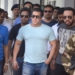 Jodhpur: Actor Salman Khan arrives at Jodhpur airport on May 6, 2018. He is scheduled to appear before a Jodhpur court in blackbuck poaching case on Monday. (Photo: IANS)