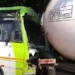 Bus Collides With Stationary Tanker
