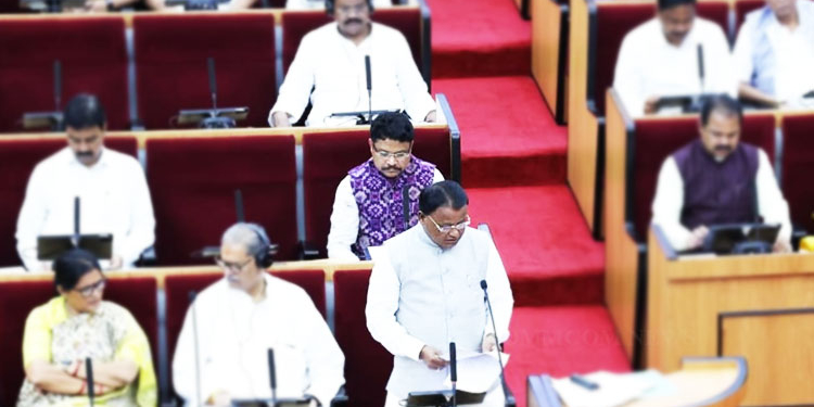 CM Majhi - Odisha Assembly