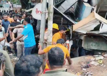 Shop Building Collapses