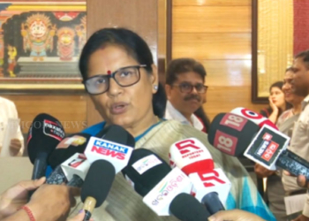 Deputy Chief Minister Pravati Parida