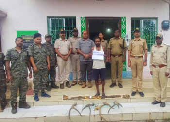 Forest Dept Nab Poacher