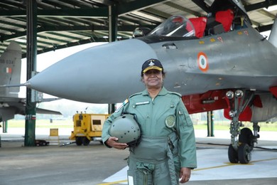 President Murmu takes a historic sortie in a sukhoi 30 mki fighter aircraft in Assam's Tezpur.