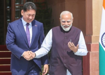 PM Modi, Mongolian Prez