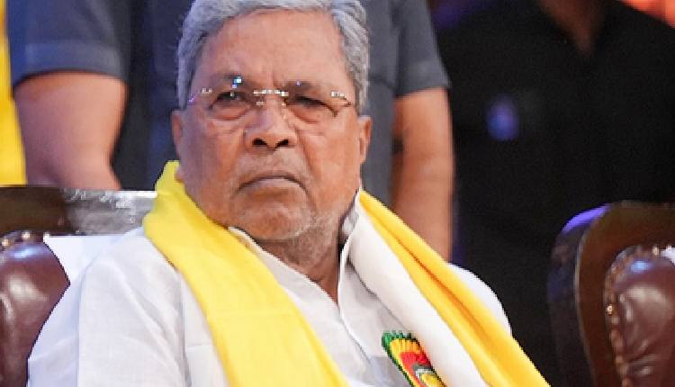 Karnataka Chief Minister Siddaramaiah