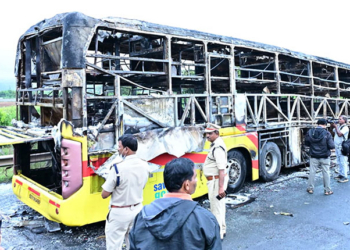bus fire