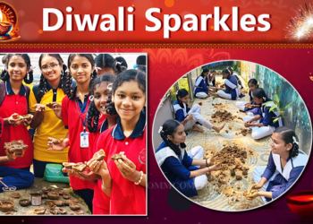 Jeypore Students Make Clay Lamps