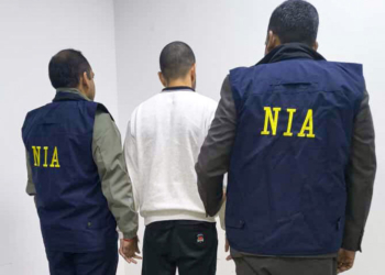 National Investigation Agency (NIA) arrests Anmol Bishnoi, brother and close aide of jailed gangster Lawrence Bishnoi, following his deportation from the United States. Anmol, absconding since 2022 and the 19th accused in the terror-gangster conspiracy case, was chargesheeted for aiding Lawrence Bishnoi and Goldy Brar in multiple terror activities between 2020 and 2023. (IANS)