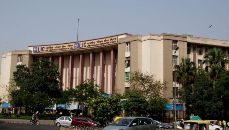 Life Insurance Corporation of India building, New Delhi. (File Photo: IANS)