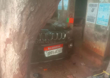 BJP MLA's Vehicle Hits