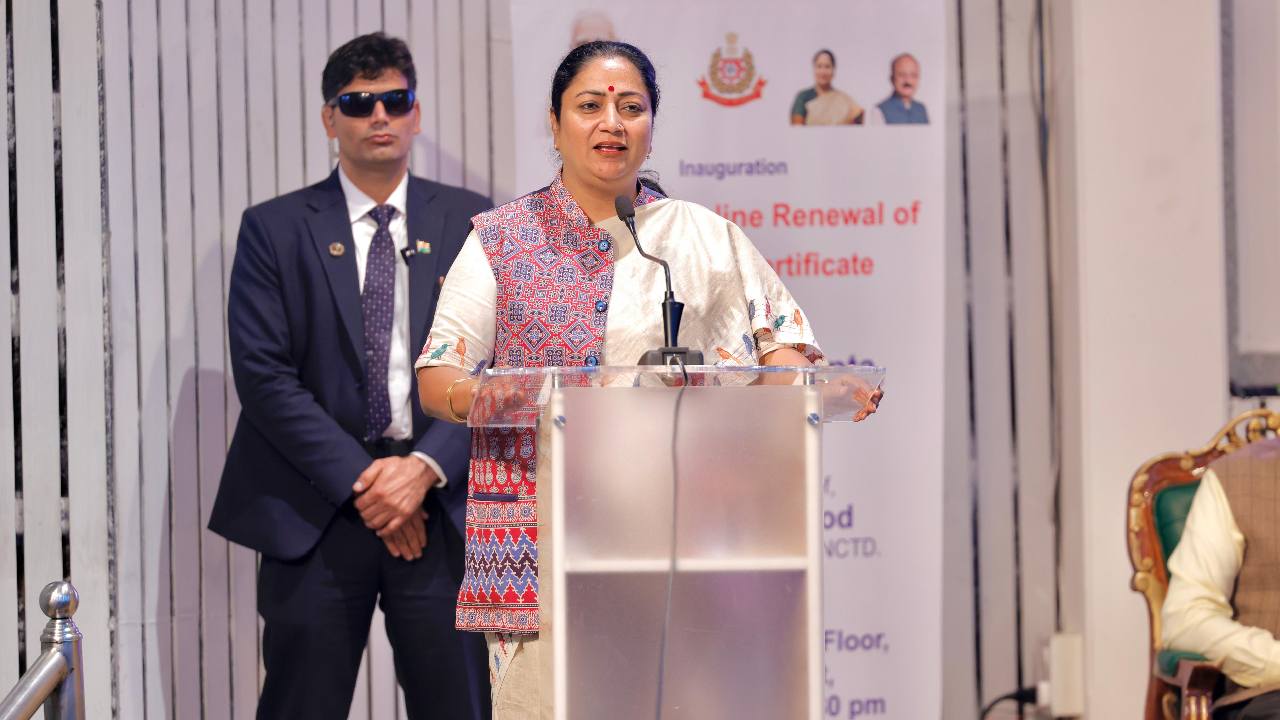 Delhi CM Rekha Gupta