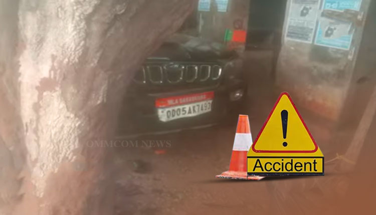 BJP MLA's Vehicle Hits