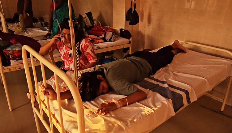 JNV Student Fall Sick