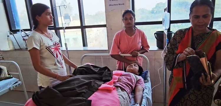 JNV Student Fall Sick