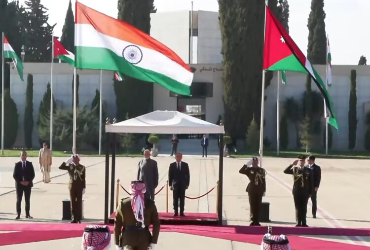 PM Modi Arrives In Amman, Set To Hold Talks With Jordan’s King