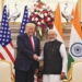 New Delhi: Prime Minister Narendra Modi meets US President Donald Trump at the Hyderabad House in New Delhi on Feb 25, 2020. (Photo: IANS/PIB)