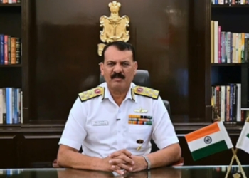 Navy Chief Adm Dinesh Tripathi
