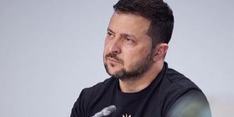 Ukrainian President Volodymyr Zelensky