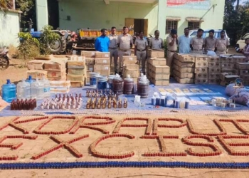 Fake Liquor Unit Busted In Koraput