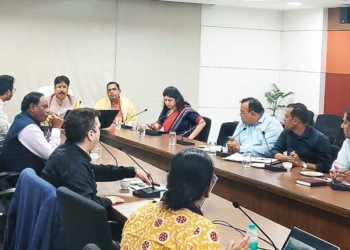 Review Meeting On Gangua Nala