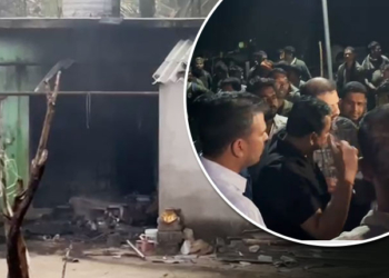 Houses Torched In Malkangiri