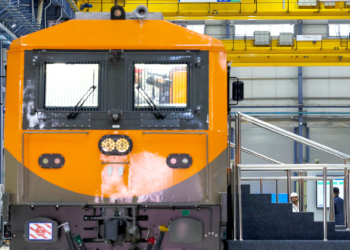Dahod: Prime Minister Narendra Modi visits the Locomotive Manufacturing Plant of Indian Railways at Dahod, Gujarat, on Monday, May 26, 2025. (Photo: IANS)