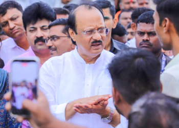 Solapur: Maharashtra Deputy Chief Minister Ajit Pawar begins his inspection tour of flood-affected areas from Korti in Karmala taluka, Solapur on Wednesday, September 24, 2025. (Photo: IANS/X/@AjitPawarSpeaks)