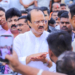 Solapur: Maharashtra Deputy Chief Minister Ajit Pawar begins his inspection tour of flood-affected areas from Korti in Karmala taluka, Solapur on Wednesday, September 24, 2025. (Photo: IANS/X/@AjitPawarSpeaks)