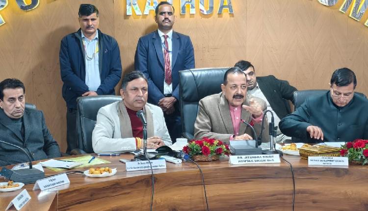 Work Underway To Stop Flow Of J&K Water To Pakistan: MoS Jitendra Singh