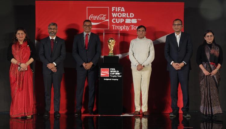 Sports Minister Mansukh Mandaviya Unveils FIFA World Cup 2026 Trophy