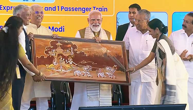 PM Modi Flags Off New Trains, Launches Credit Scheme, Lays Foundation Stones For Key Projects In Kerala